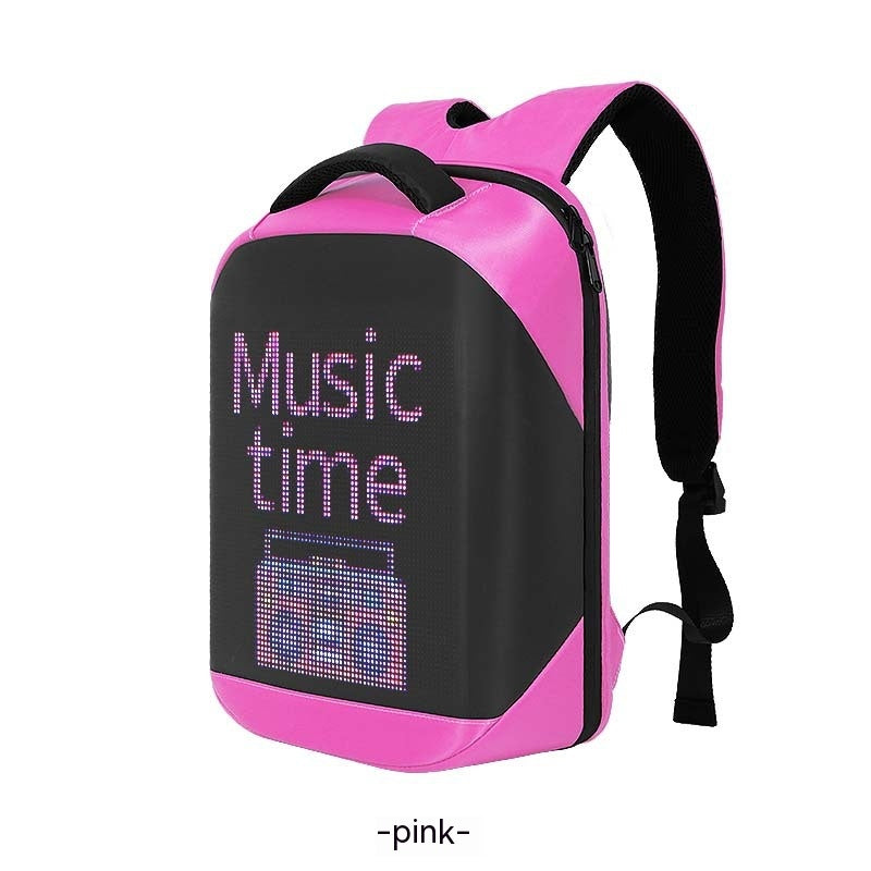 Backpack waterproof with led for advertising