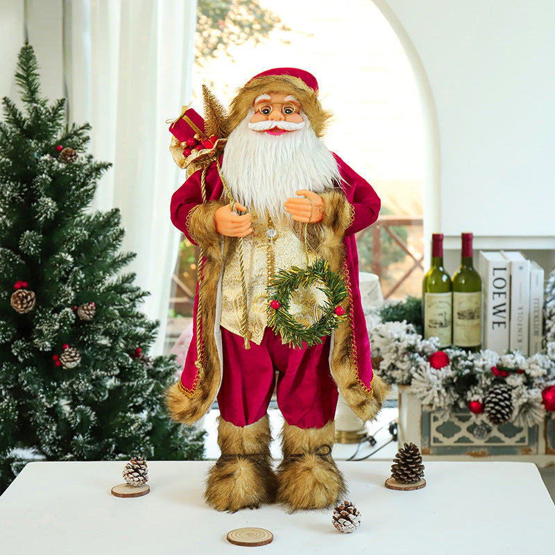 Christmas decoration Santa claus doll