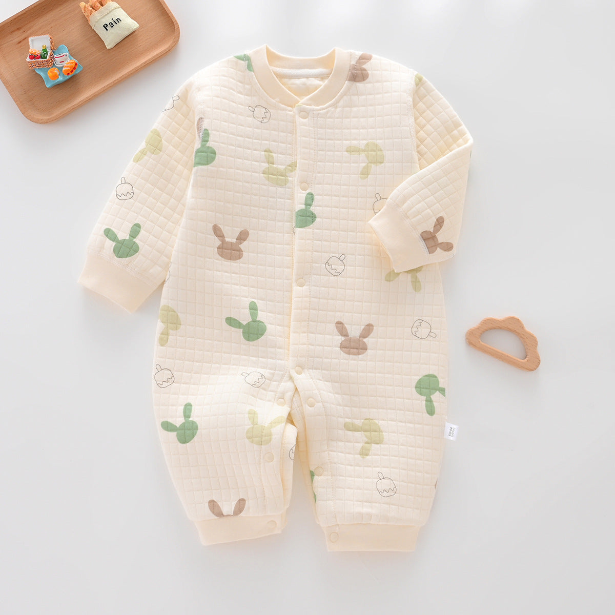 Baby cotton jumpsuit