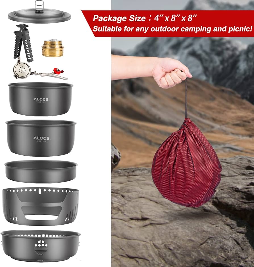 Cookware set for camping