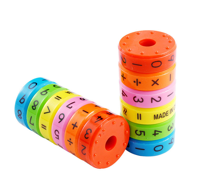 Puzzle numbers toy