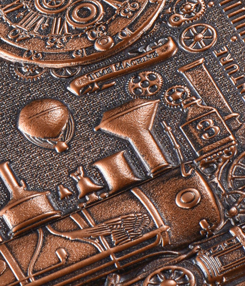 Notepad diary retro style 3D embossed