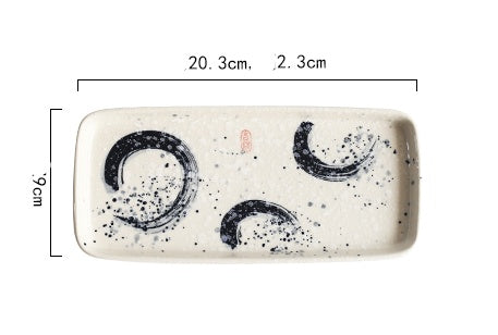 Japanese retro cuisine set