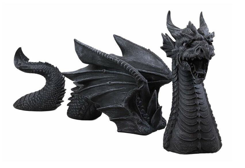 Lawn statue large Dragon gothic