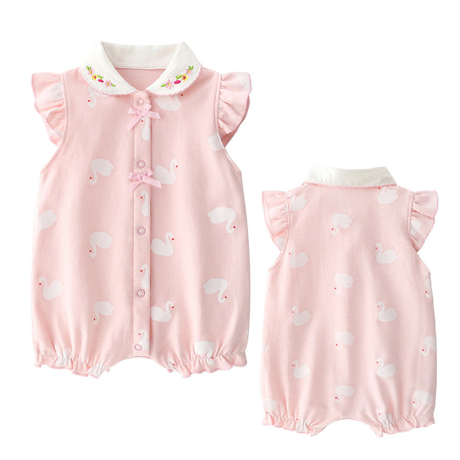 Baby girl summer romper