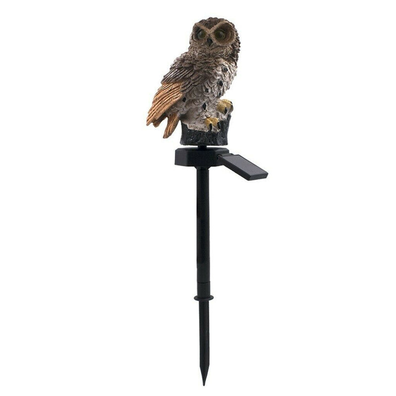 Solar garden lamp owl