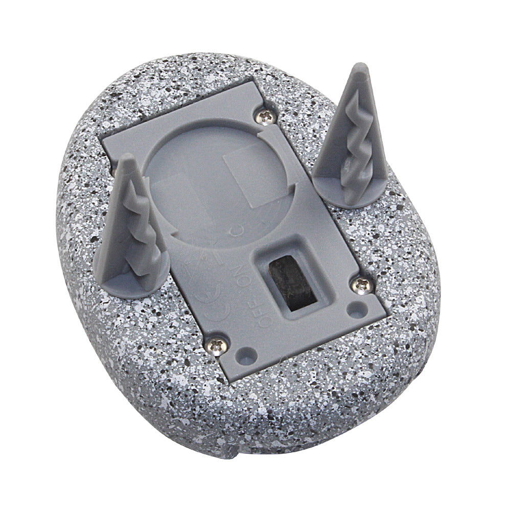 Waterproof solar lamp for poolside