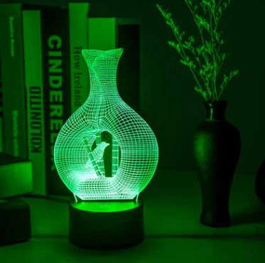 Creative 3D night light