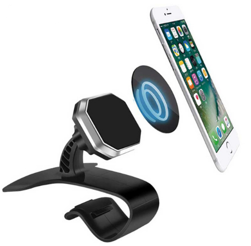 Magnetic phone holder for dashboard