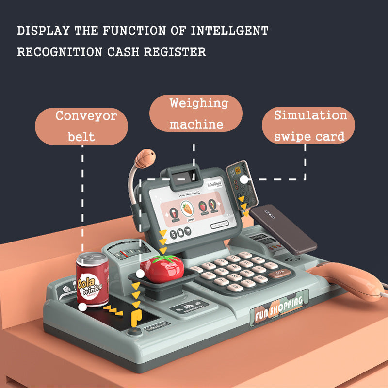 Kids cash register play set