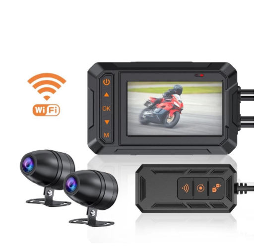 Driving recorder for motorcycle