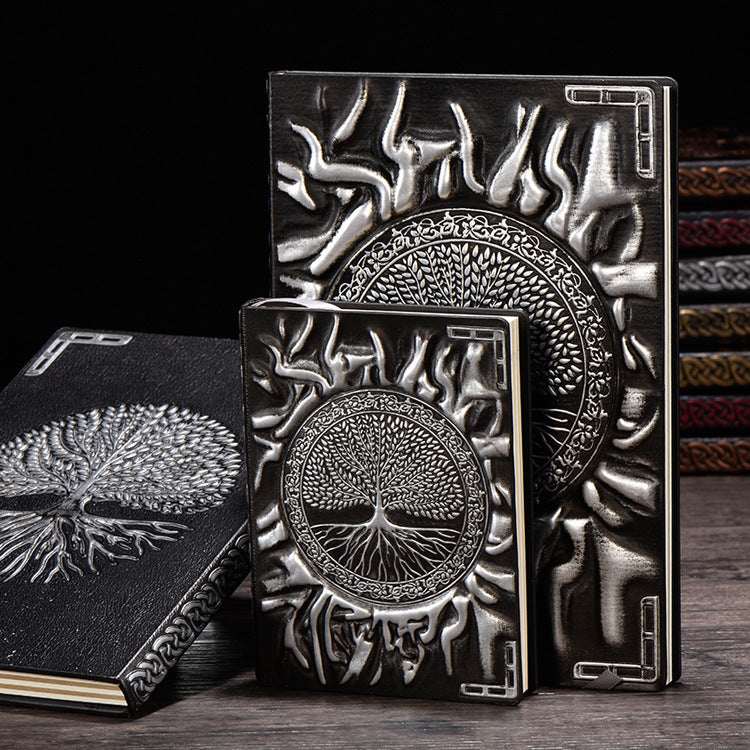 Notebook Tree of Life 3D embossed