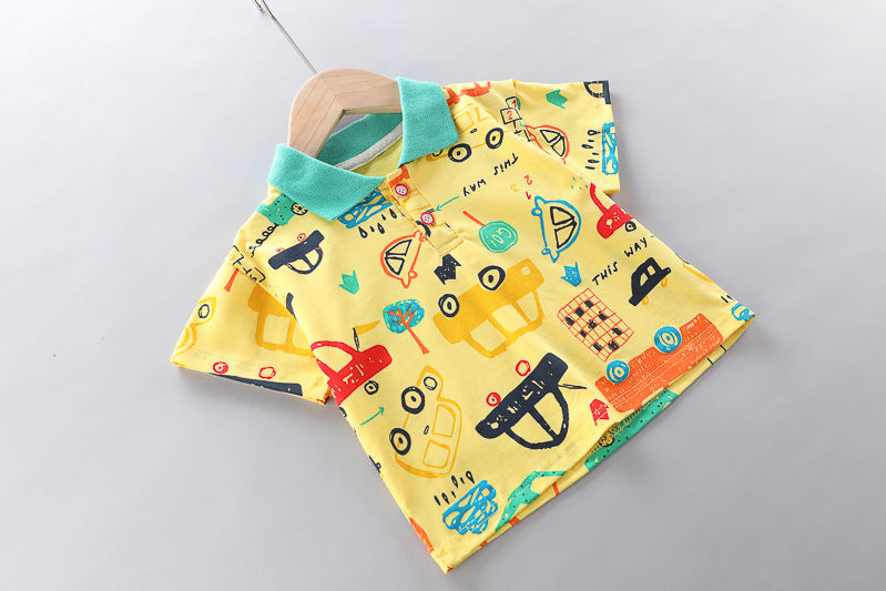 Baby boy casual clothes set