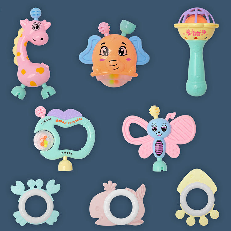 Baby rattles toy gift set