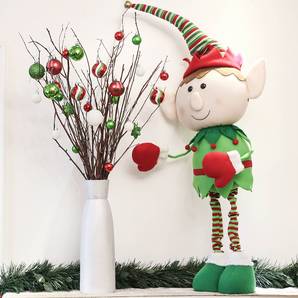 Christmas balls colored 35 pack