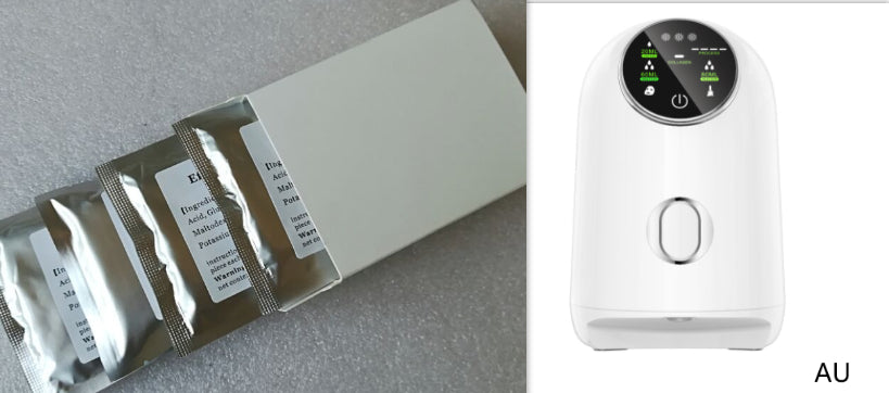 Machine for homemade facial mask