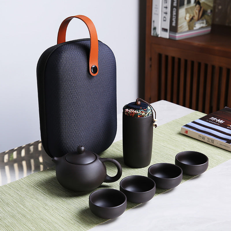 Portable tea set for travel