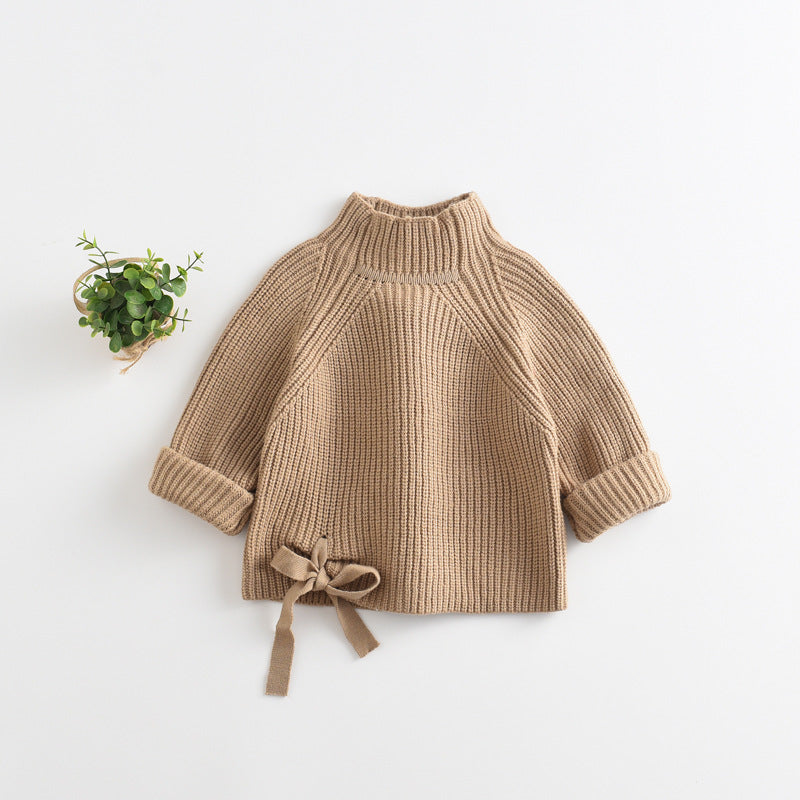 Girl Knit sweater cardigan girl winter clothing