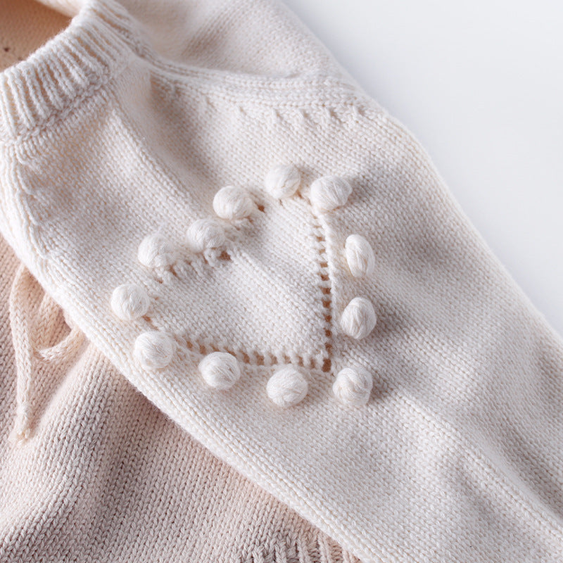 Babybody knitted wool