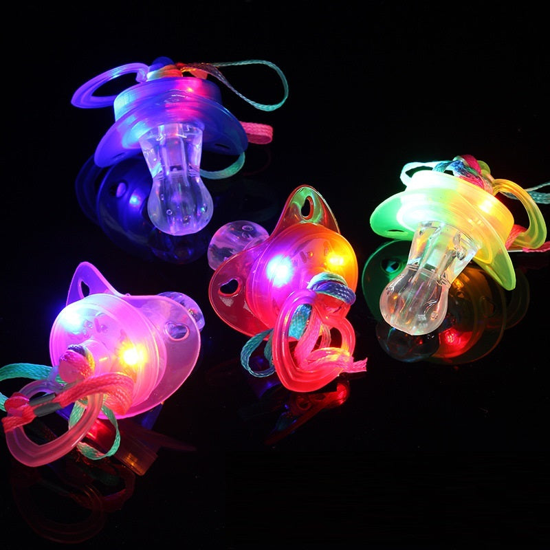 Pacifier with led light