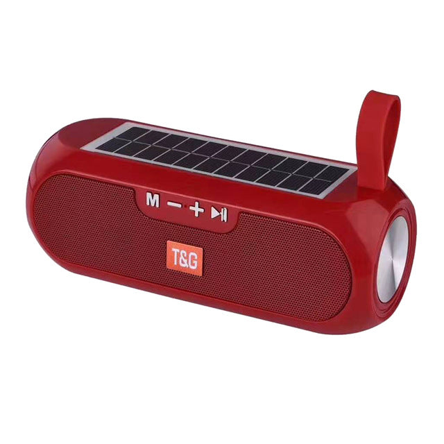 Bluetooth speaker with solar