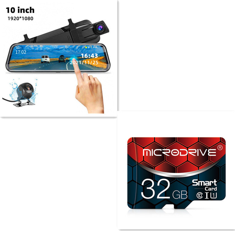 Dashcam for cars front and back