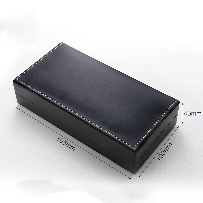 Luxury leather pen case
