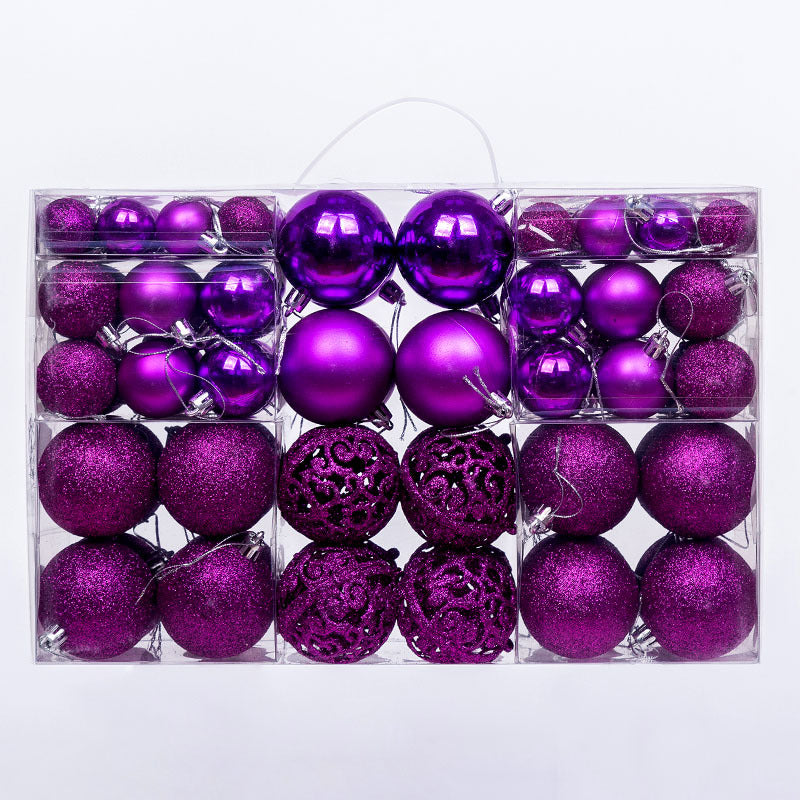 Christmas tree decorations balls 100 pack
