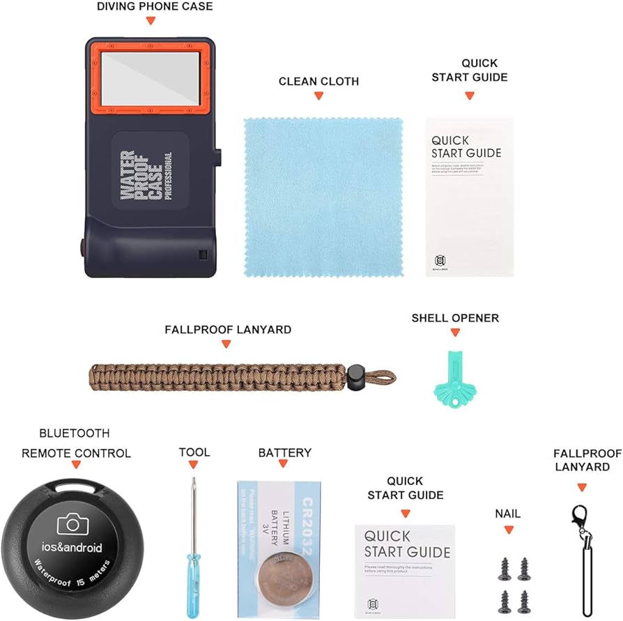 Waterproof phone case