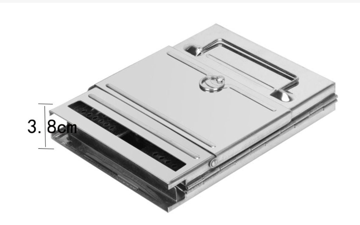 Camping folding wood stove