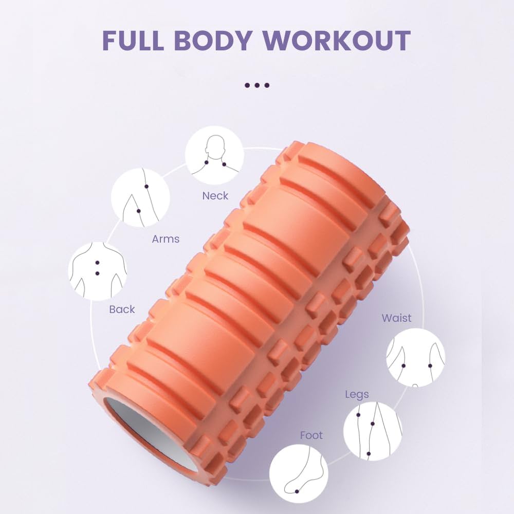 Yoga foam roller massager
