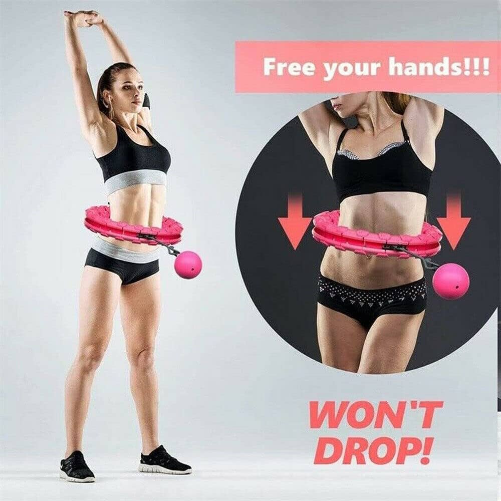 Fiksheid Ring Verstelbare Sport Hoepels Buik Dun middellyf Oefening Afneembare Massering Fiksheid Hoepels Gym Tuisoefening Gewigsverlies