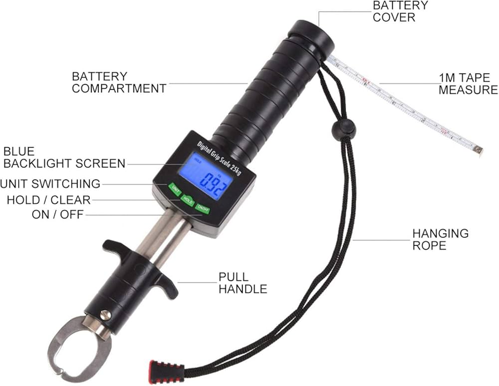 Elektroniese Vis Weeg Toestel Gesp Fish Clip Luya Control Fish Clip Hengelgerei