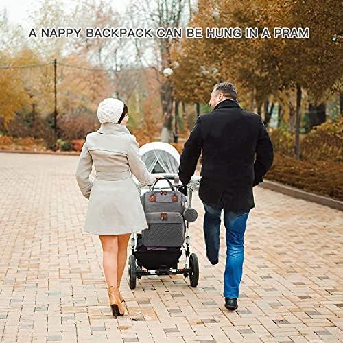 Backpack with folding baby bed