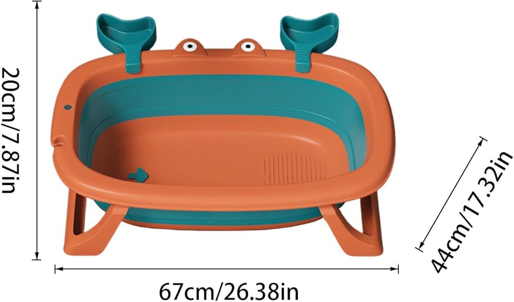 Baby bathtub foldable