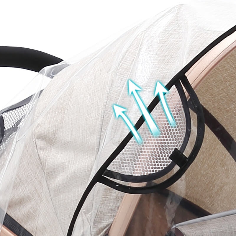 Waterproof cover for baby stroller