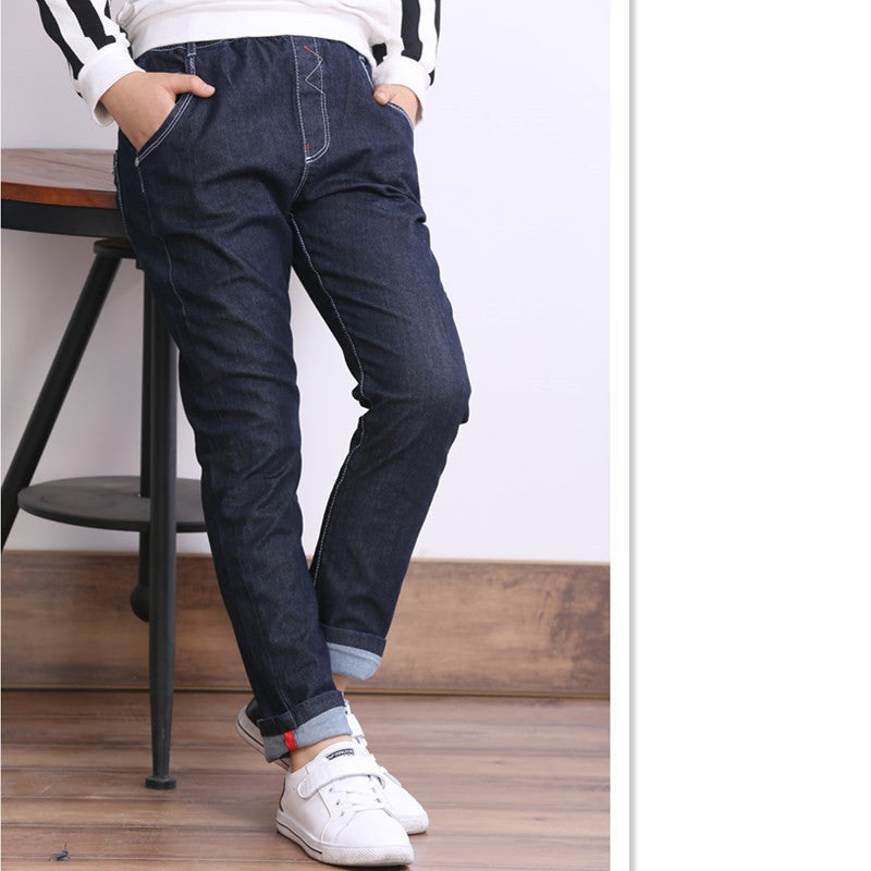 Boys fleece jeans