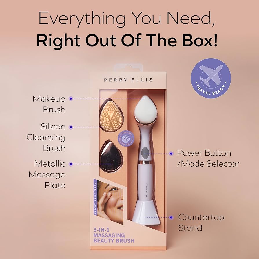 Multifunctional face wash brush