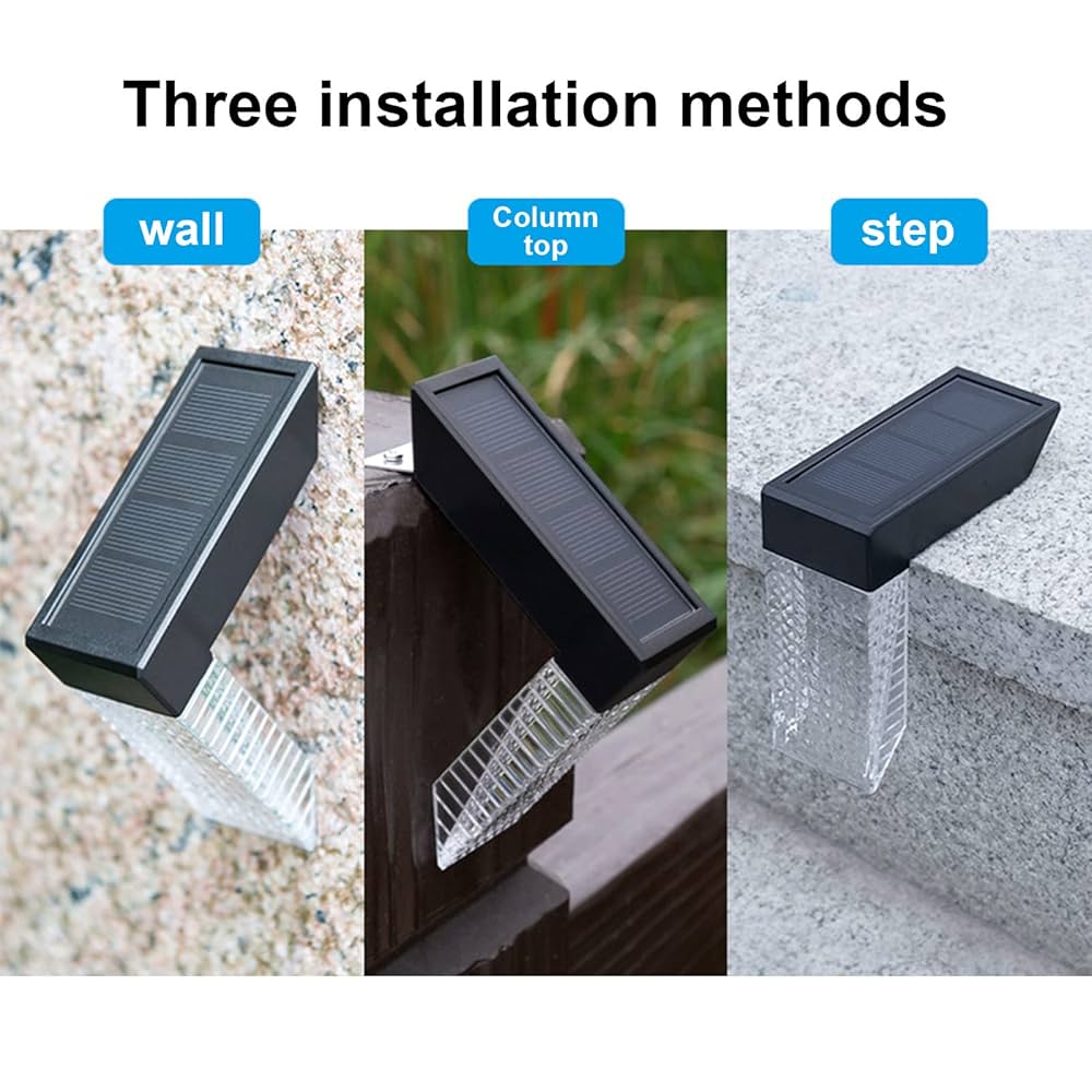 Waterproof deck light with LED solar