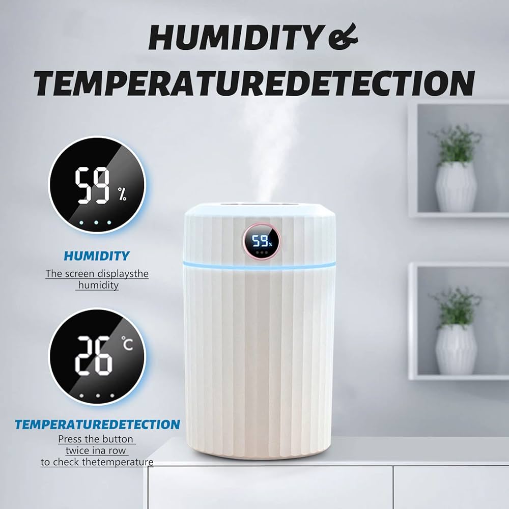 Silent aromatherapy humidifier