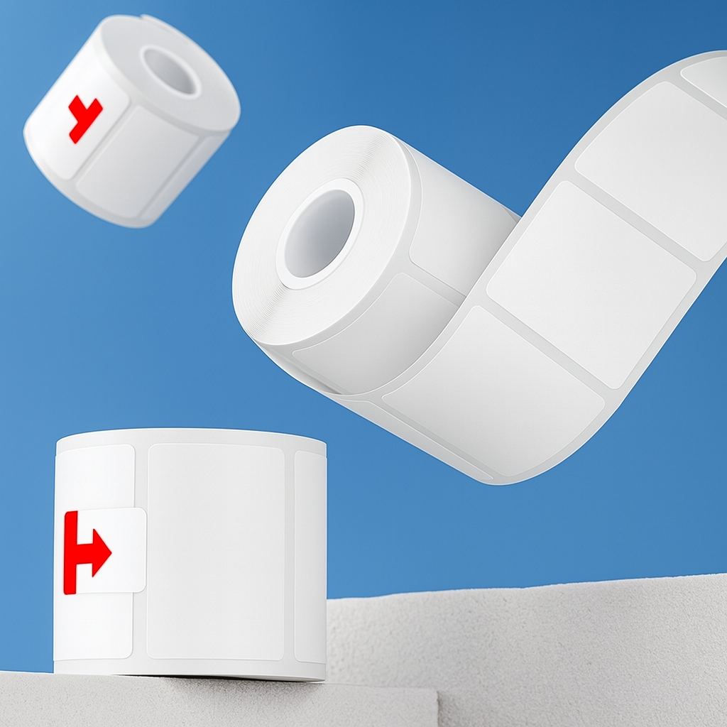 Thermal label sticker paper