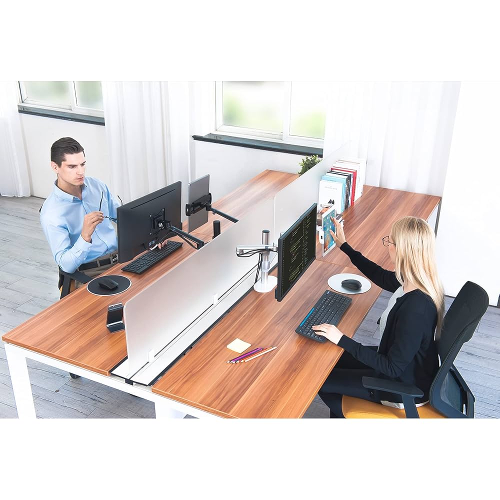 Desk stand for computer monitor