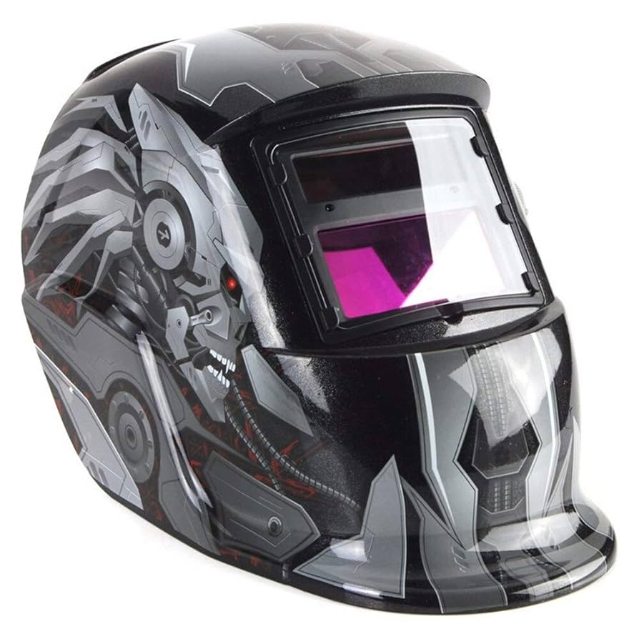 Welding mask with LCD solar