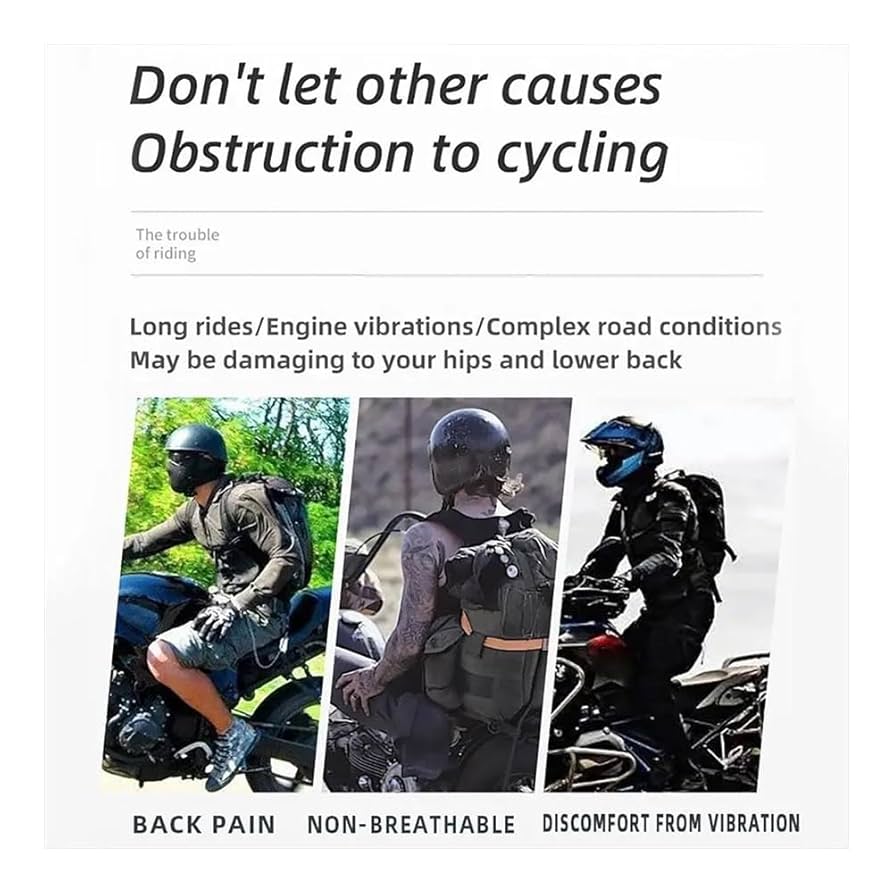 Seat cushion for motorcycle