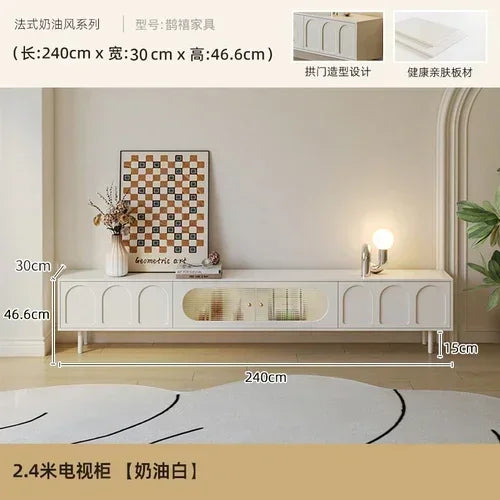 Salon Tv Table Coffee Moderne Design Outdoor Cabinet Tv Stands White Bench Wooden Mobile Tv Furniture Sets