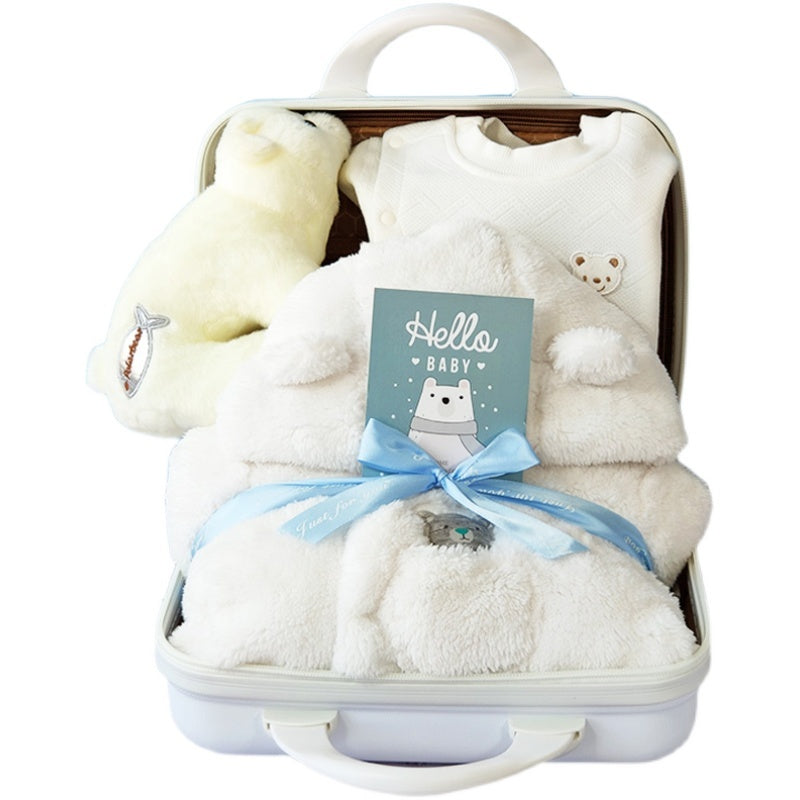 Newborn winter baby gift set