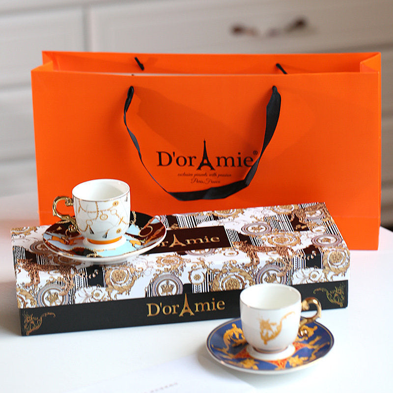 Luxury turkish coffe set