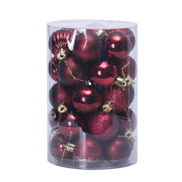 Christmas balls 34 pcs