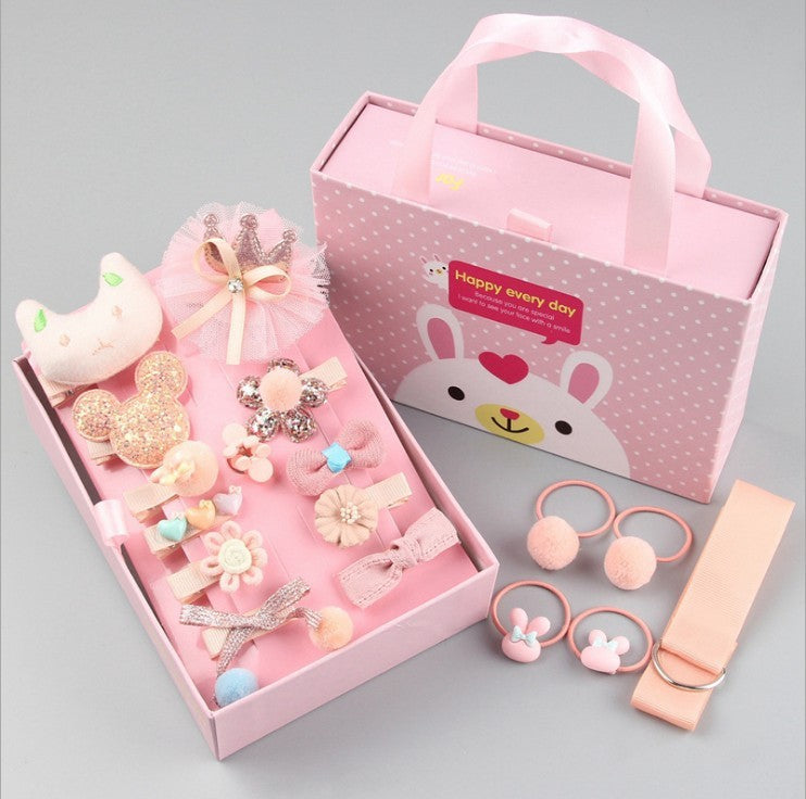 Children's clip hair accessories set