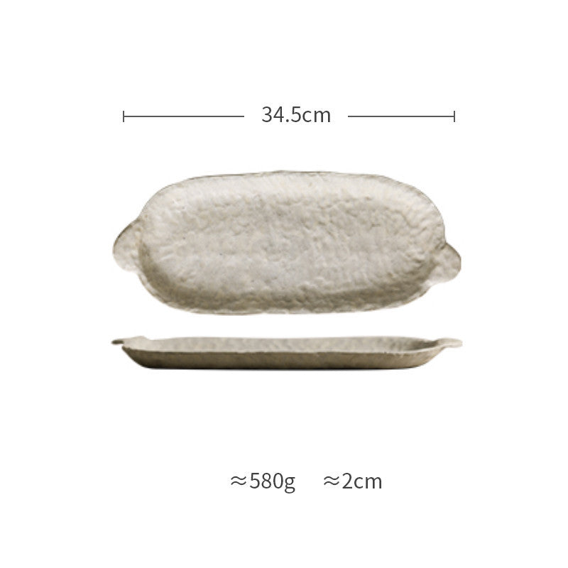 Japanese hand-kneaded tableware set